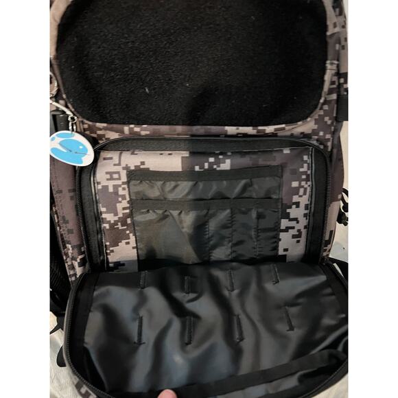 Wolt 45L Tactical Backpack Beige Black Camo - Picture 3 of 6